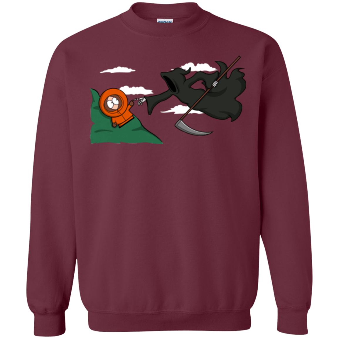 Sweatshirts Maroon / S The Extinction Crewneck Sweatshirt
