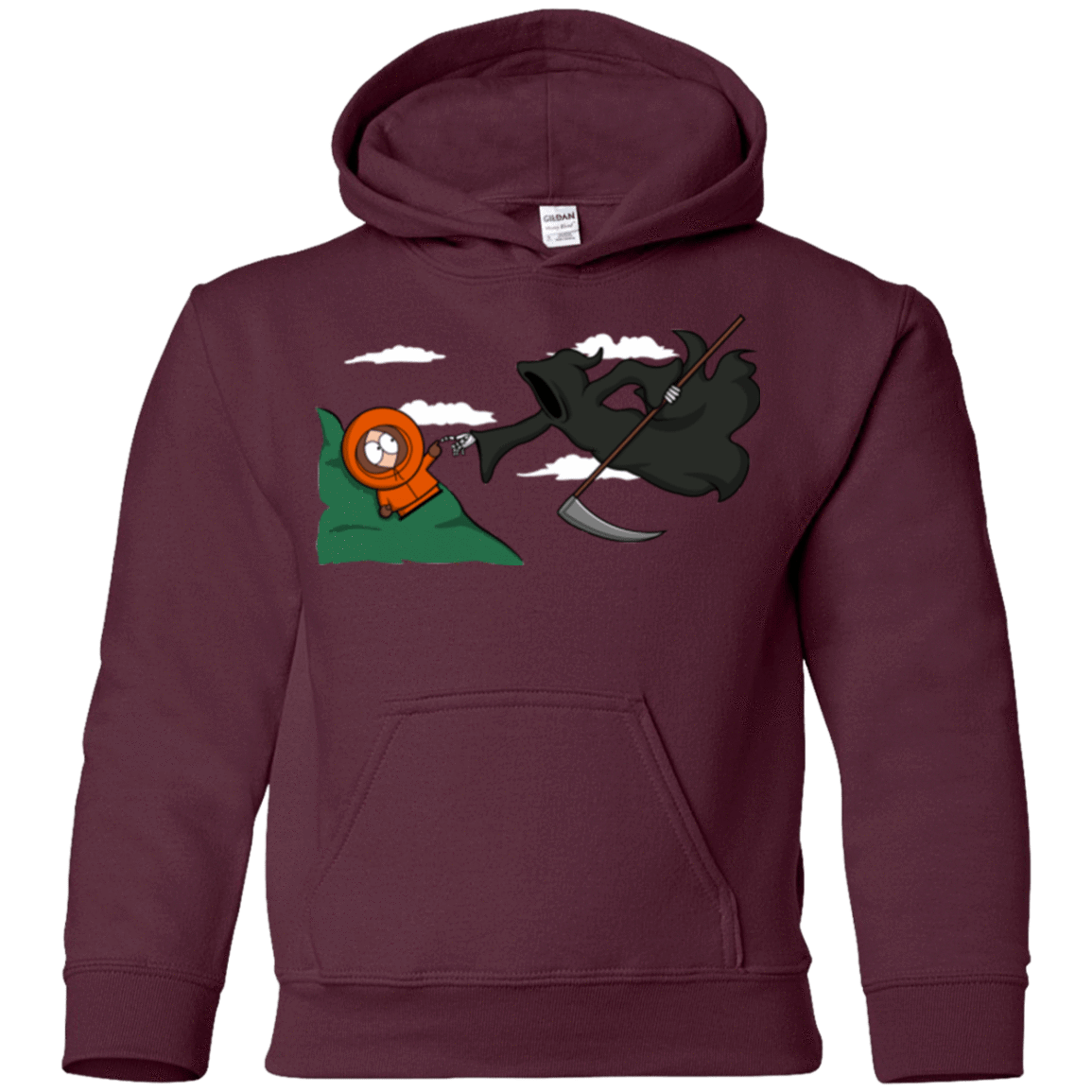 Sweatshirts Maroon / YS The Extinction Youth Hoodie