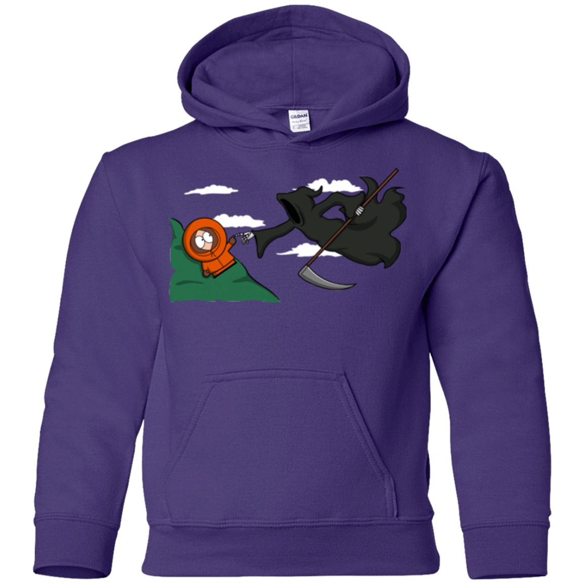 Sweatshirts Purple / YS The Extinction Youth Hoodie