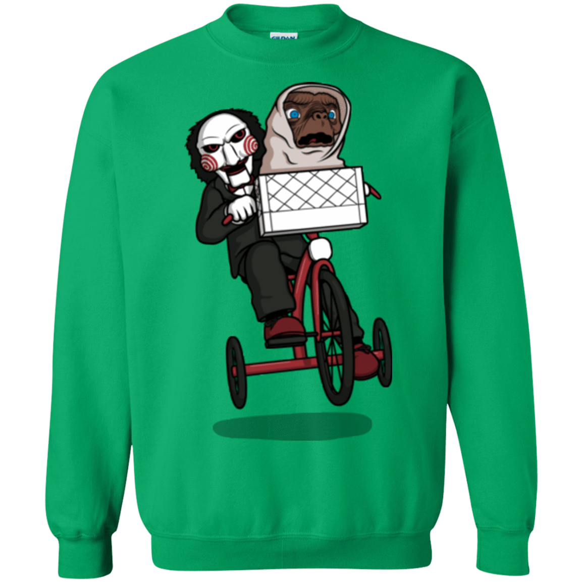 Sweatshirts Irish Green / Small The Extra Terrifying Crewneck Sweatshirt