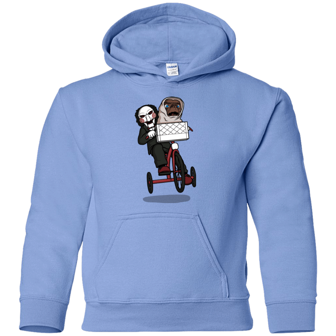 Sweatshirts Carolina Blue / YS The Extra Terrifying Youth Hoodie