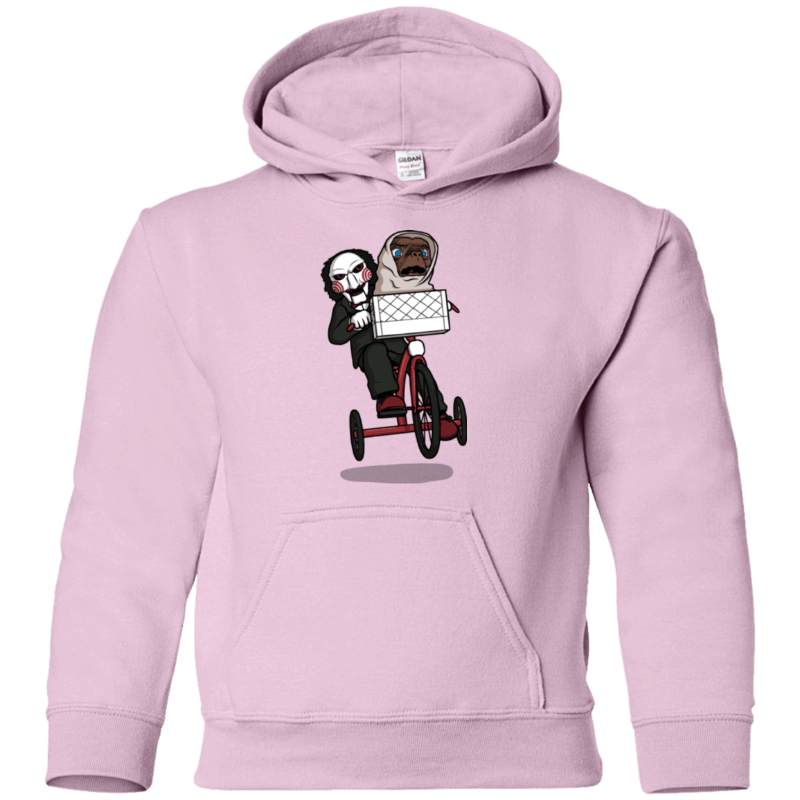 Sweatshirts Light Pink / YS The Extra Terrifying Youth Hoodie