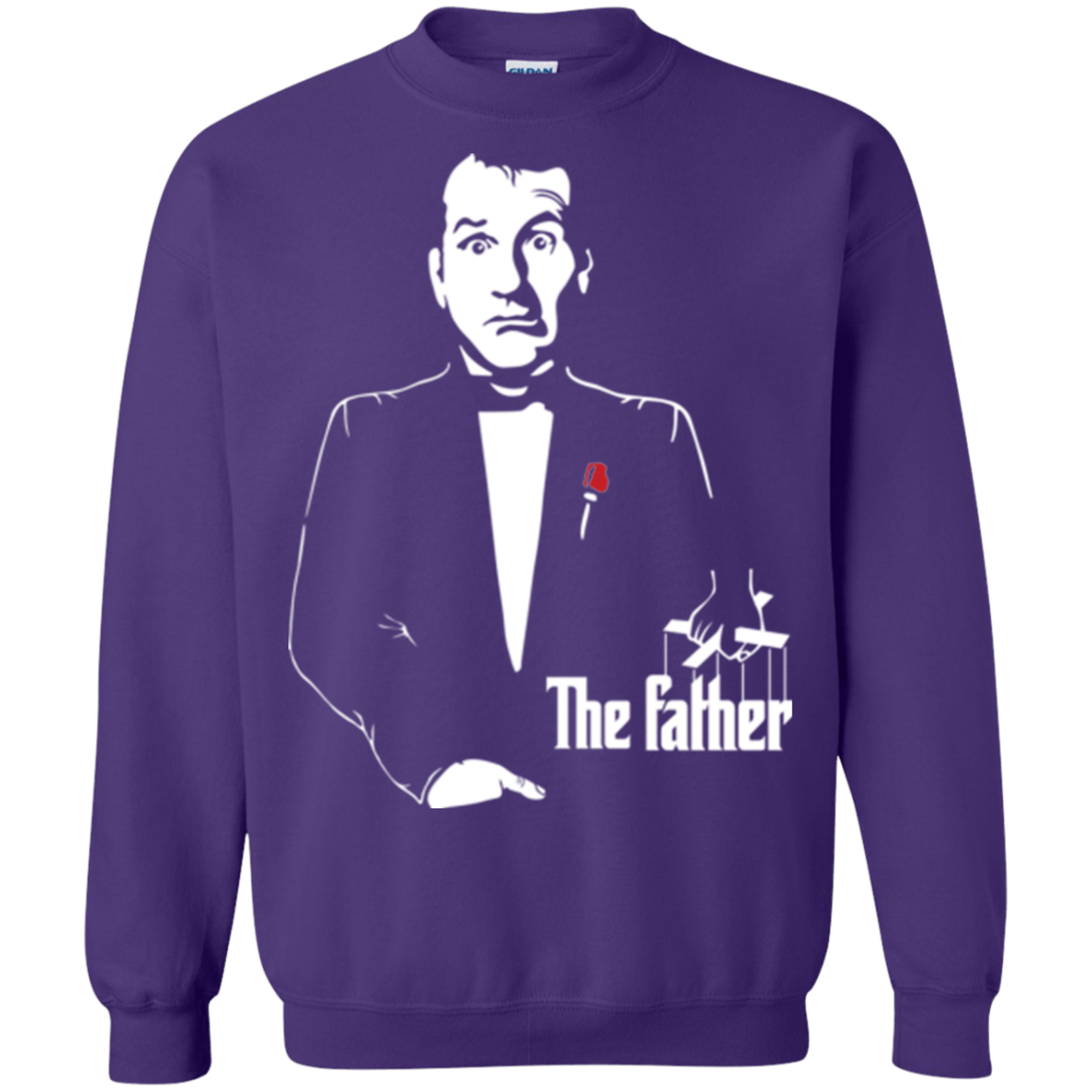Sweatshirts Purple / Small The Father Crewneck Sweatshirt