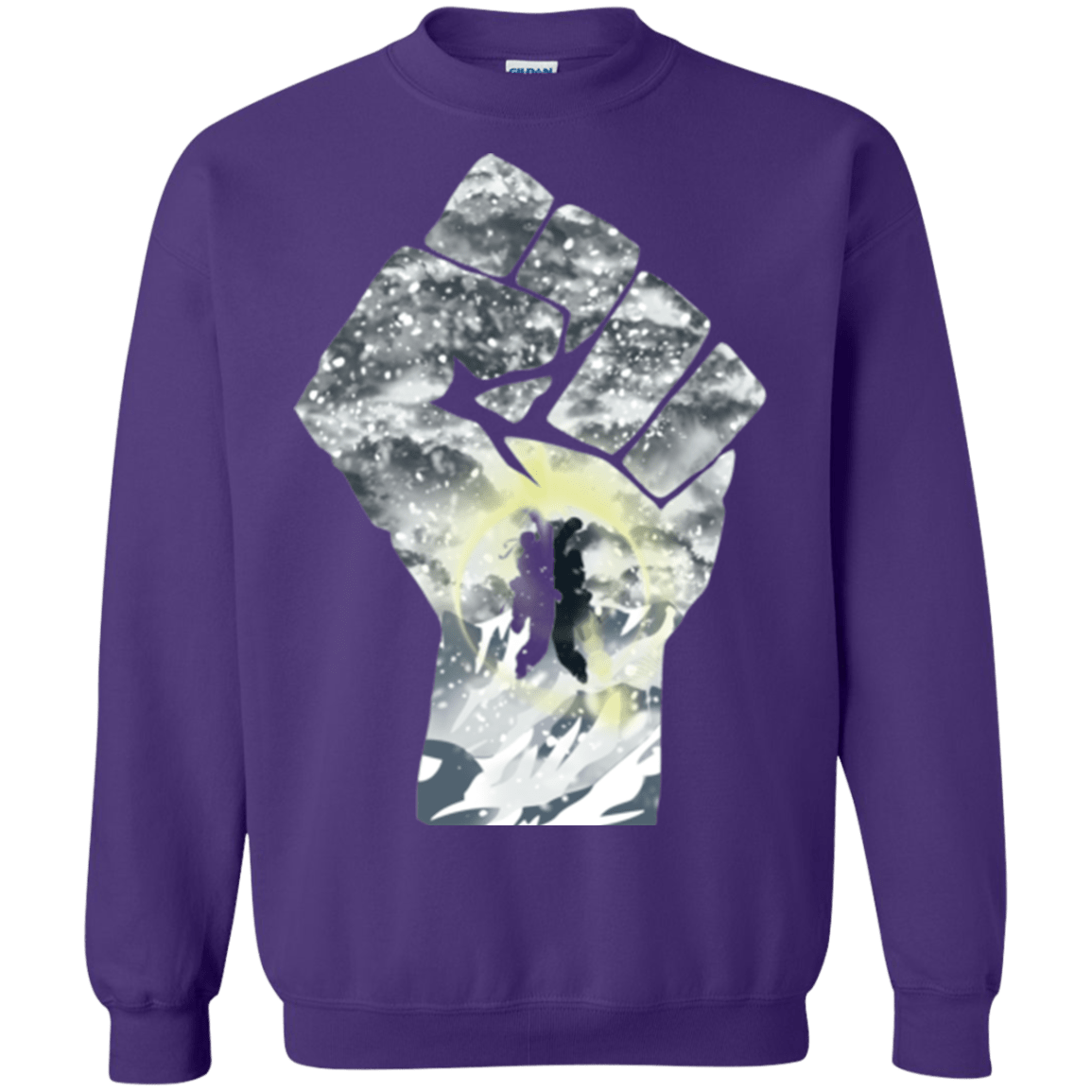 Sweatshirts Purple / Small The Fighters Crewneck Sweatshirt