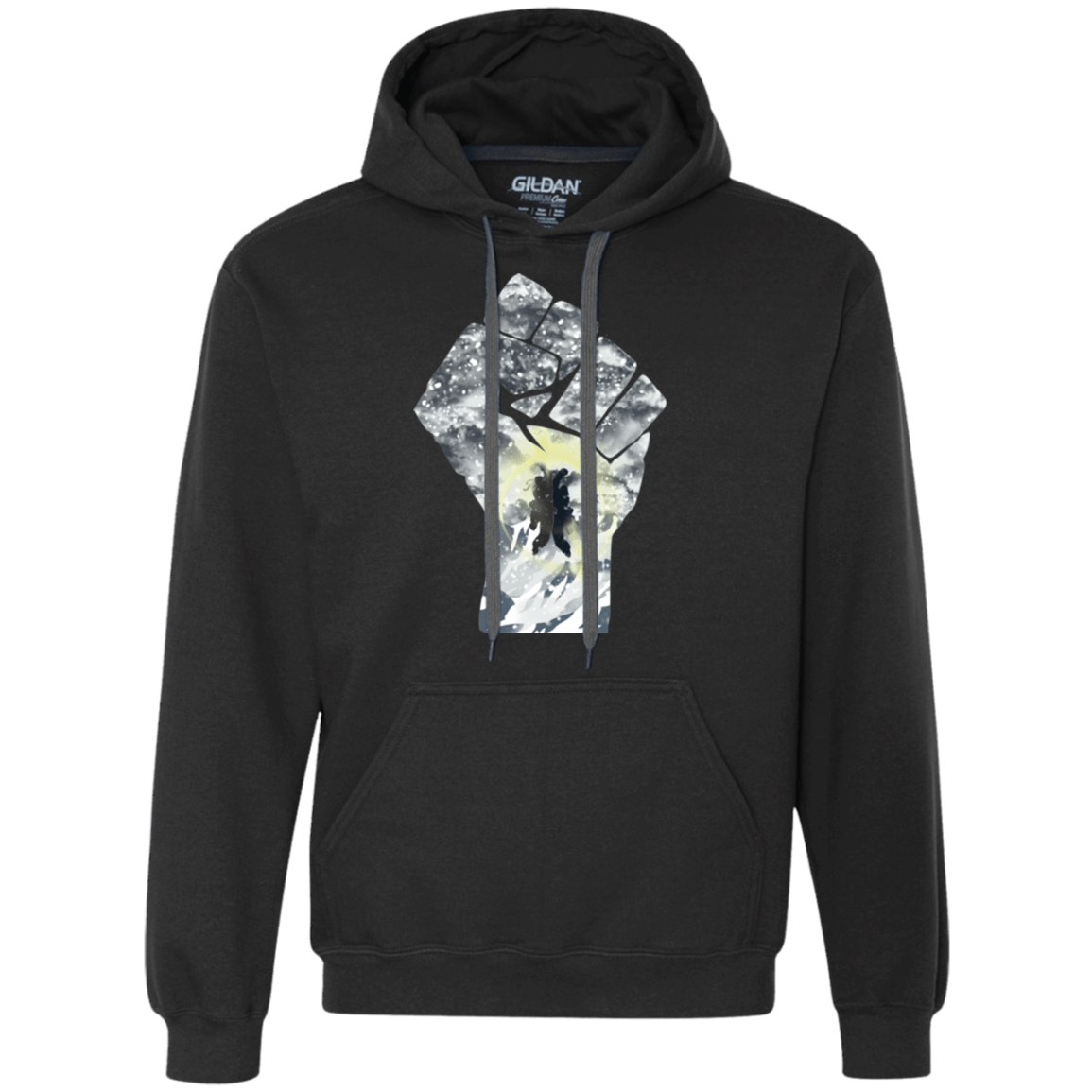 Sweatshirts Black / Small The Fighters Premium Fleece Hoodie