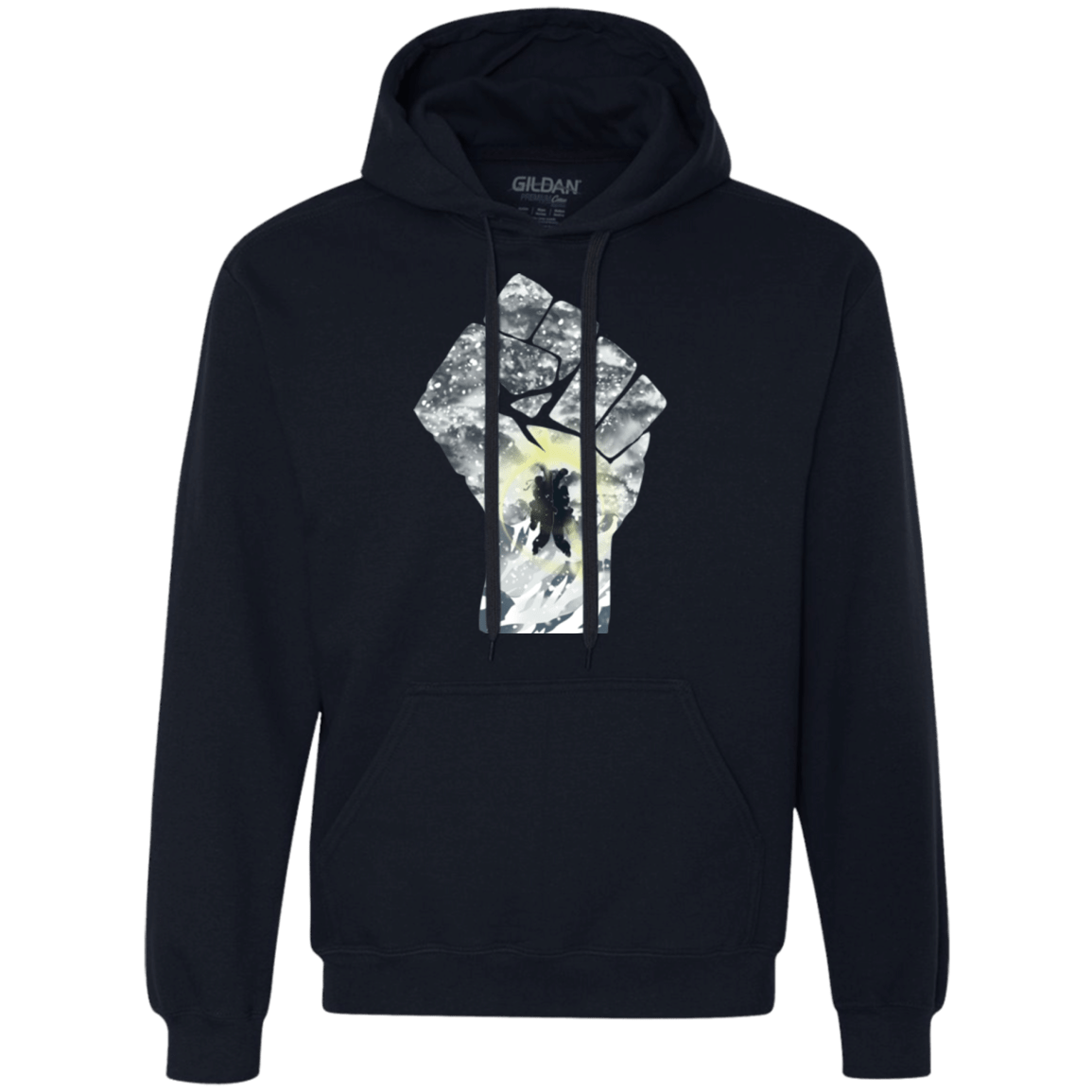 Sweatshirts Navy / Small The Fighters Premium Fleece Hoodie