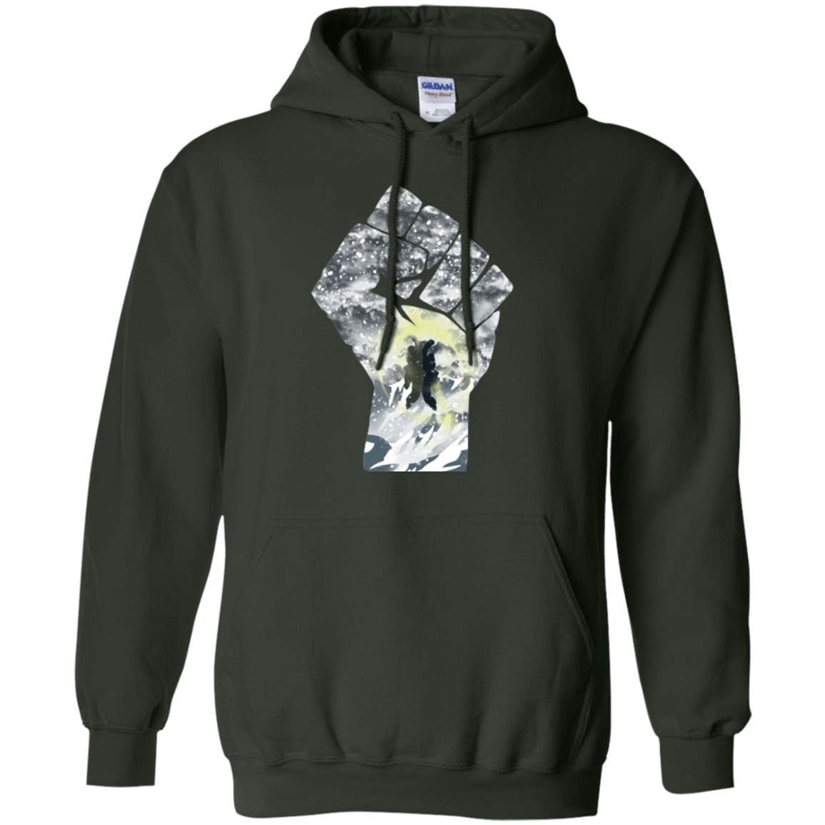 Sweatshirts Forest Green / Small The Fighters Pullover Hoodie
