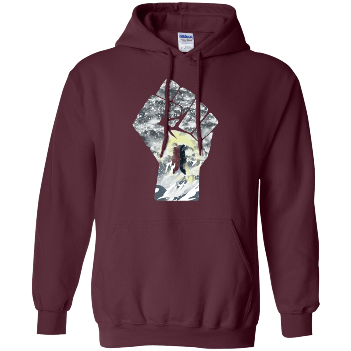 Sweatshirts Maroon / Small The Fighters Pullover Hoodie