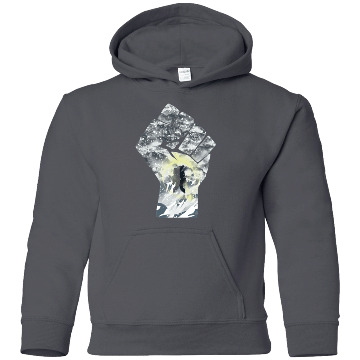 Sweatshirts Charcoal / YS The Fighters Youth Hoodie