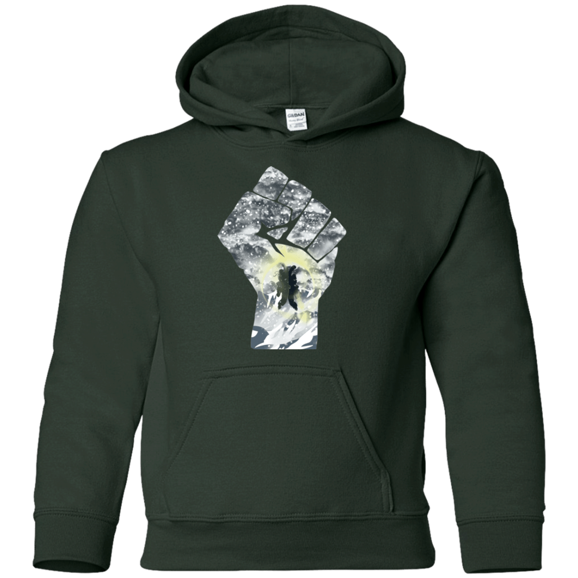 Sweatshirts Forest Green / YS The Fighters Youth Hoodie