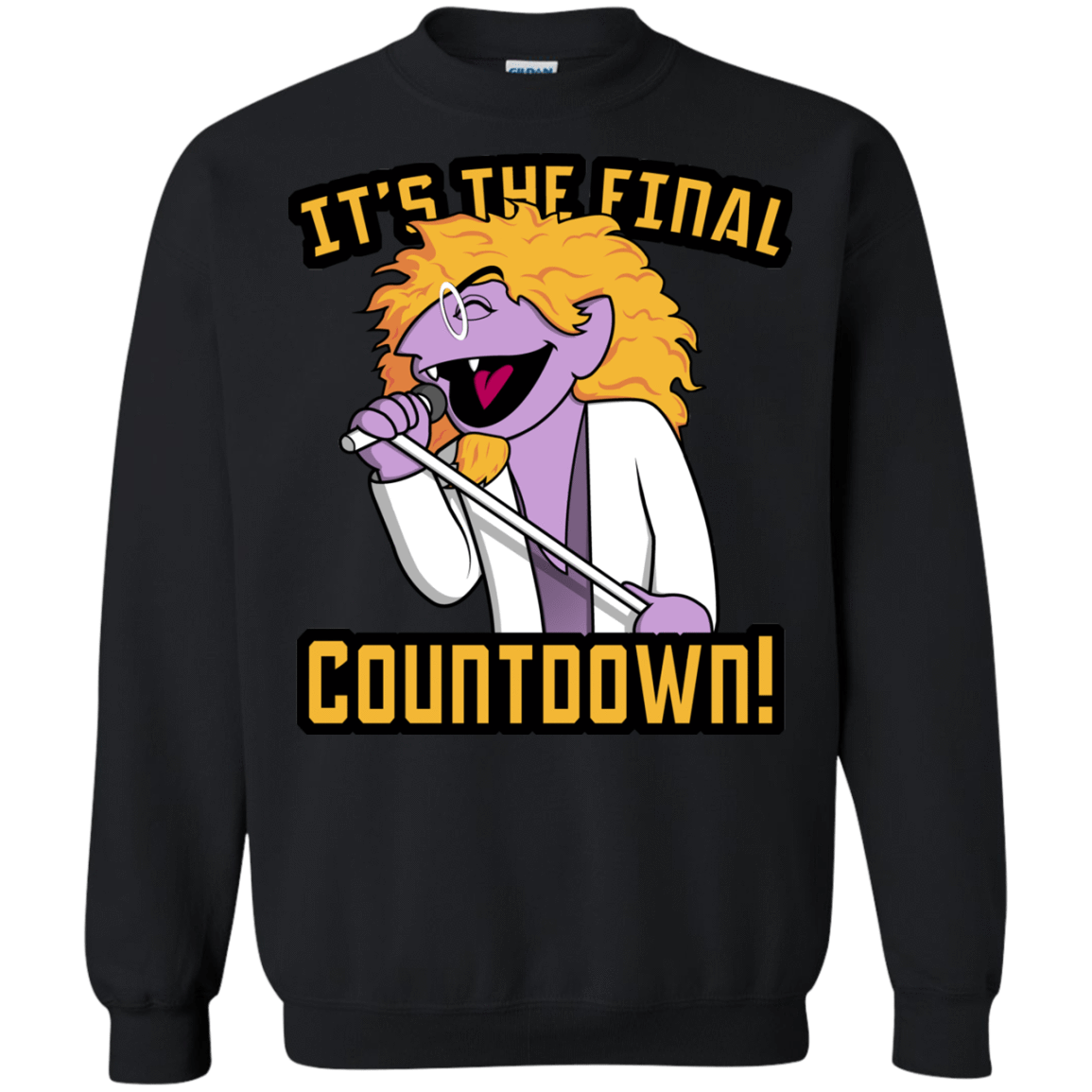 Sweatshirts Black / S The Final Countdown Crewneck Sweatshirt
