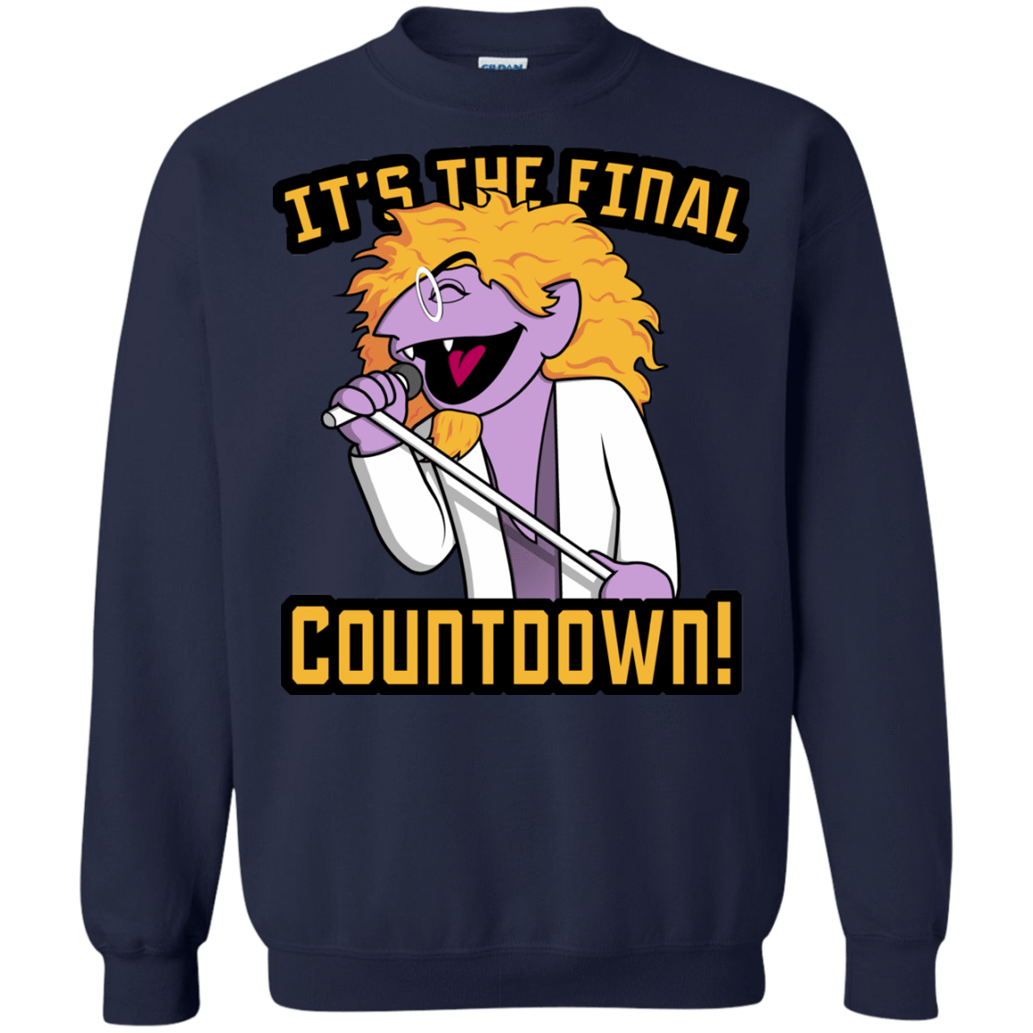 Sweatshirts Navy / S The Final Countdown Crewneck Sweatshirt