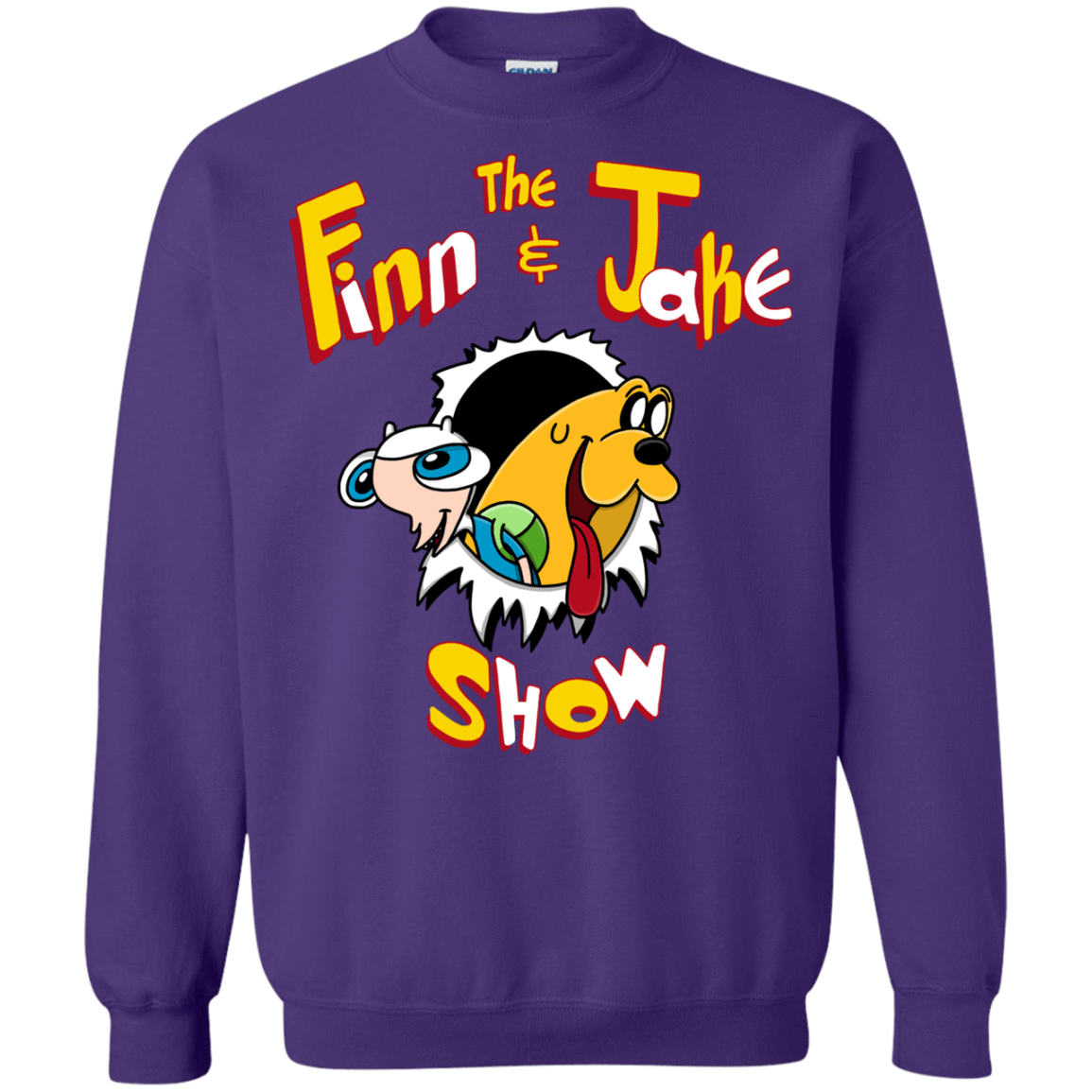 Sweatshirts Purple / S The Finn and Jake Show Crewneck Sweatshirt
