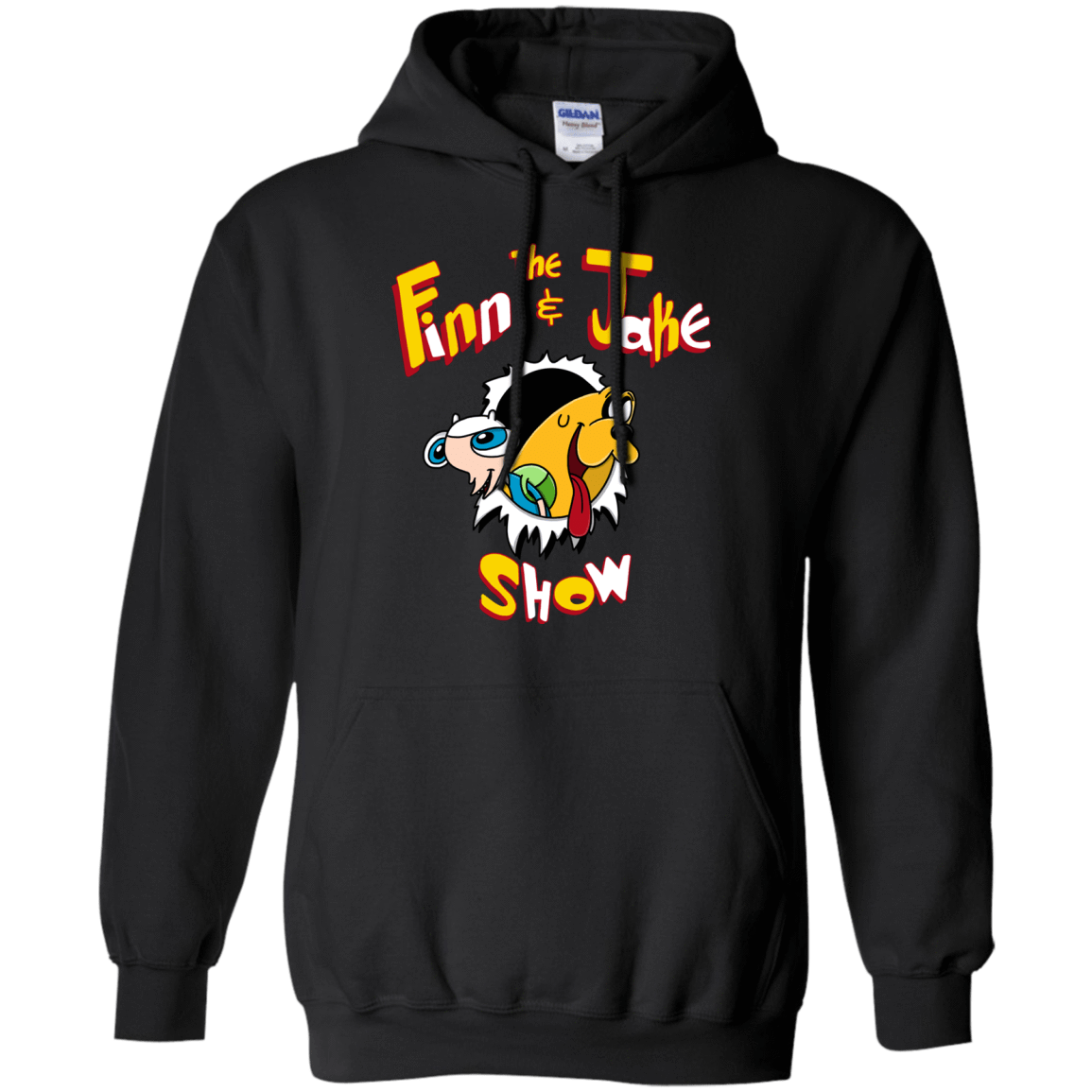 Sweatshirts Black / S The Finn and Jake Show Pullover Hoodie
