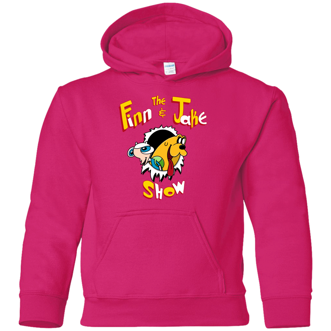 The Finn and Jake Show Youth Hoodie