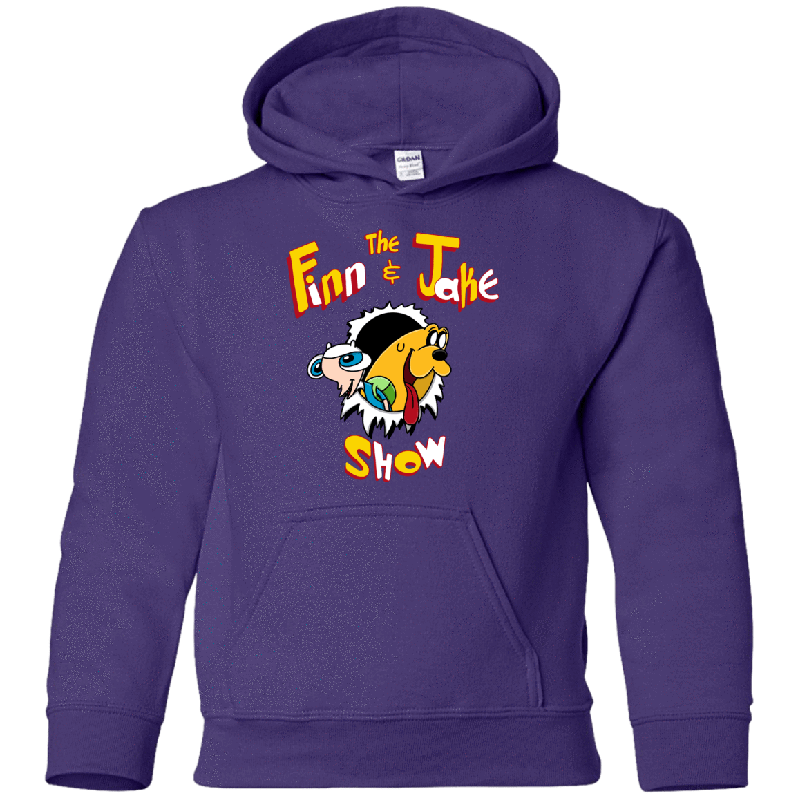 The Finn and Jake Show Youth Hoodie