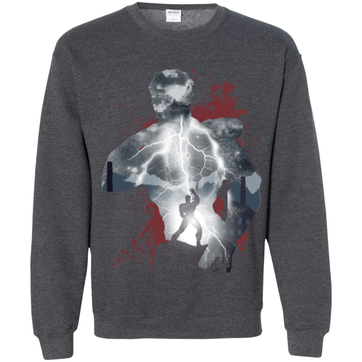 Sweatshirts Dark Heather / Small The Fist Crewneck Sweatshirt