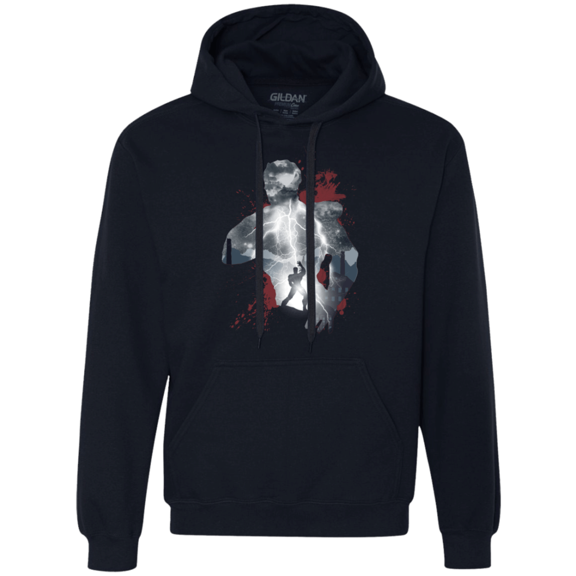 Sweatshirts Navy / Small The Fist Premium Fleece Hoodie