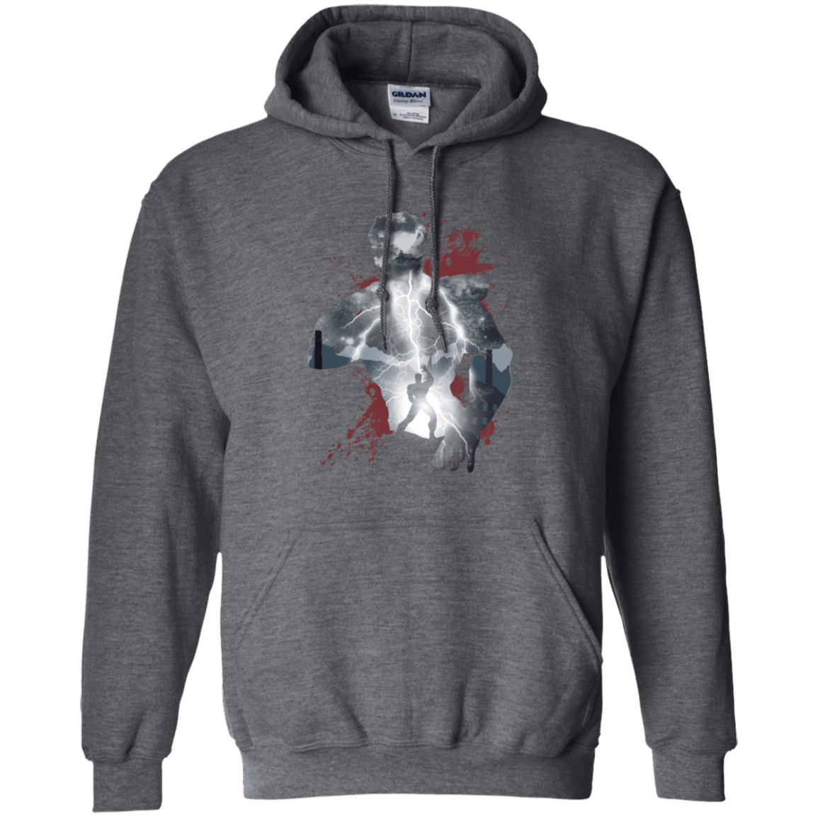 Sweatshirts Dark Heather / Small The Fist Pullover Hoodie