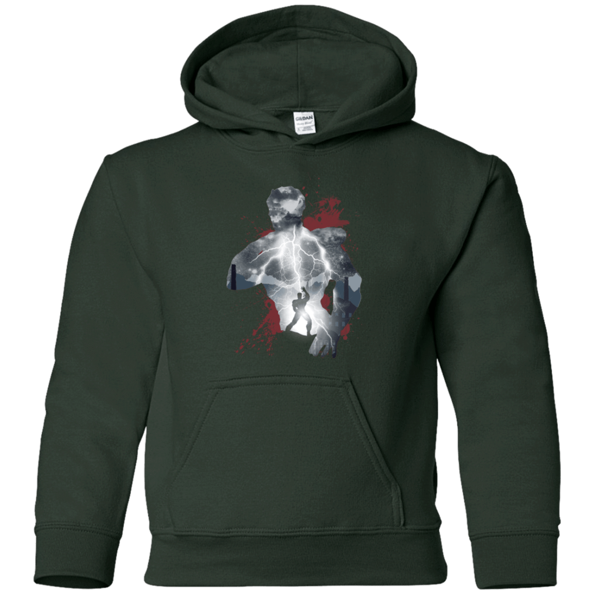 Sweatshirts Forest Green / YS The Fist Youth Hoodie