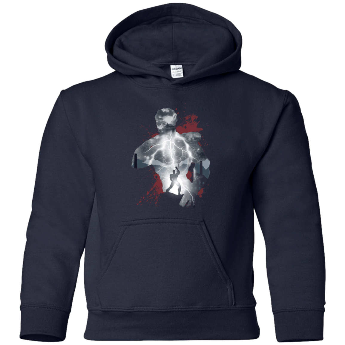 Sweatshirts Navy / YS The Fist Youth Hoodie