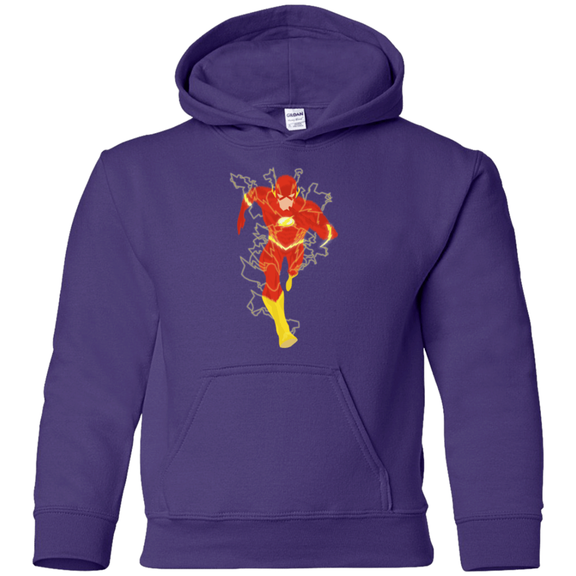 Sweatshirts Purple / YS The Flash Youth Hoodie