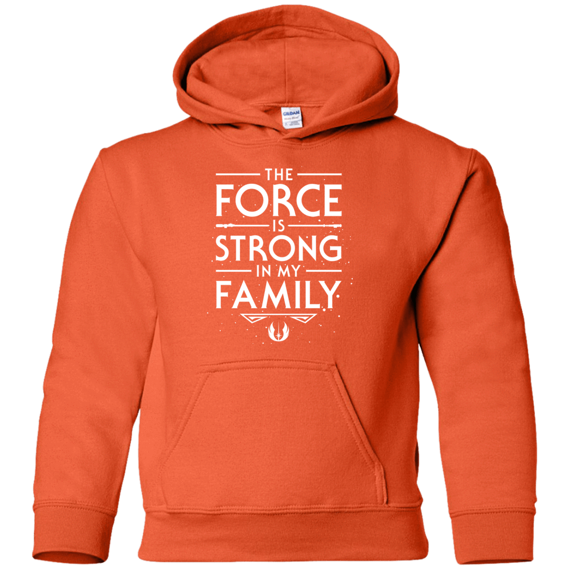 The Force is Strong in my Family Youth Hoodie