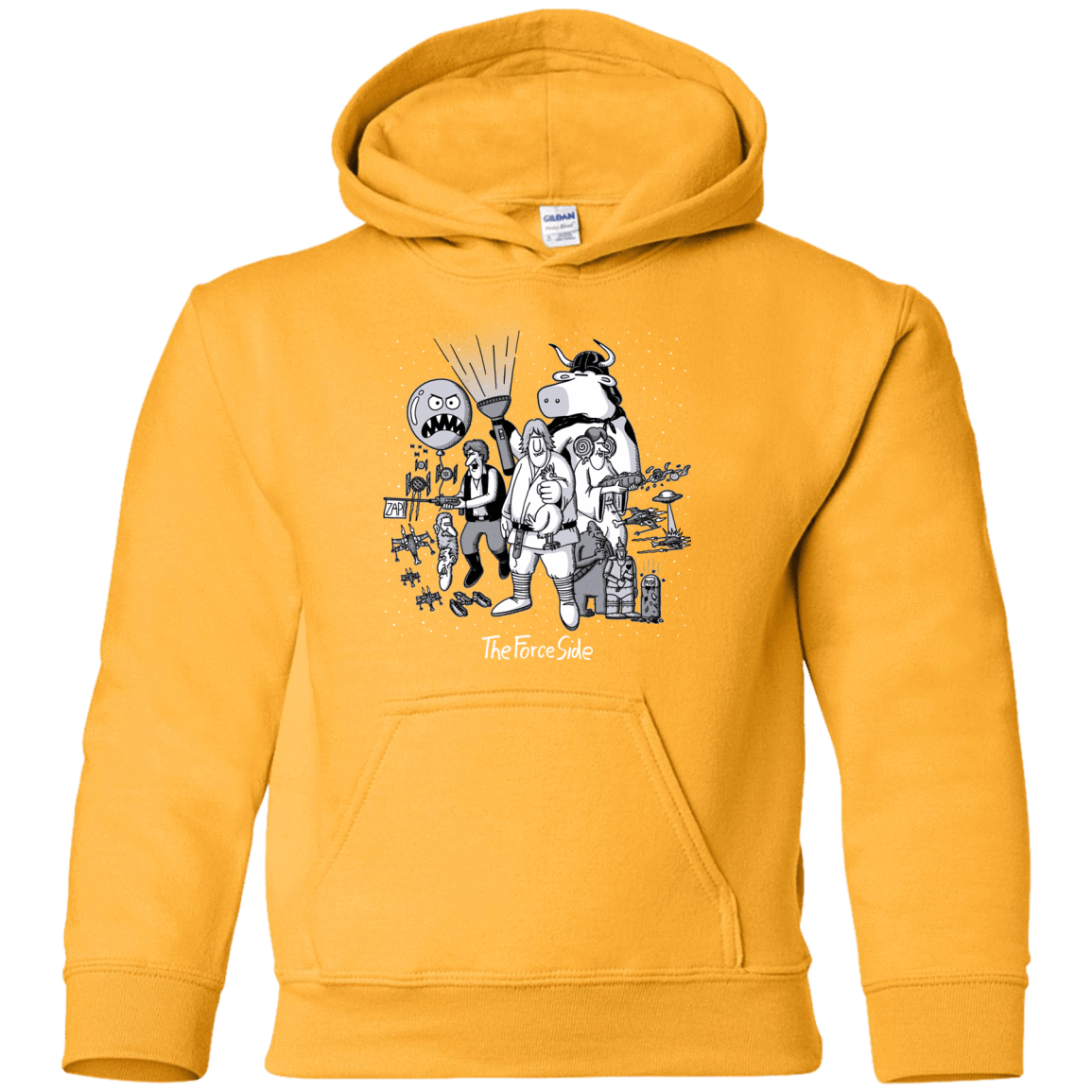 Sweatshirts Gold / YS The Force Side Youth Hoodie