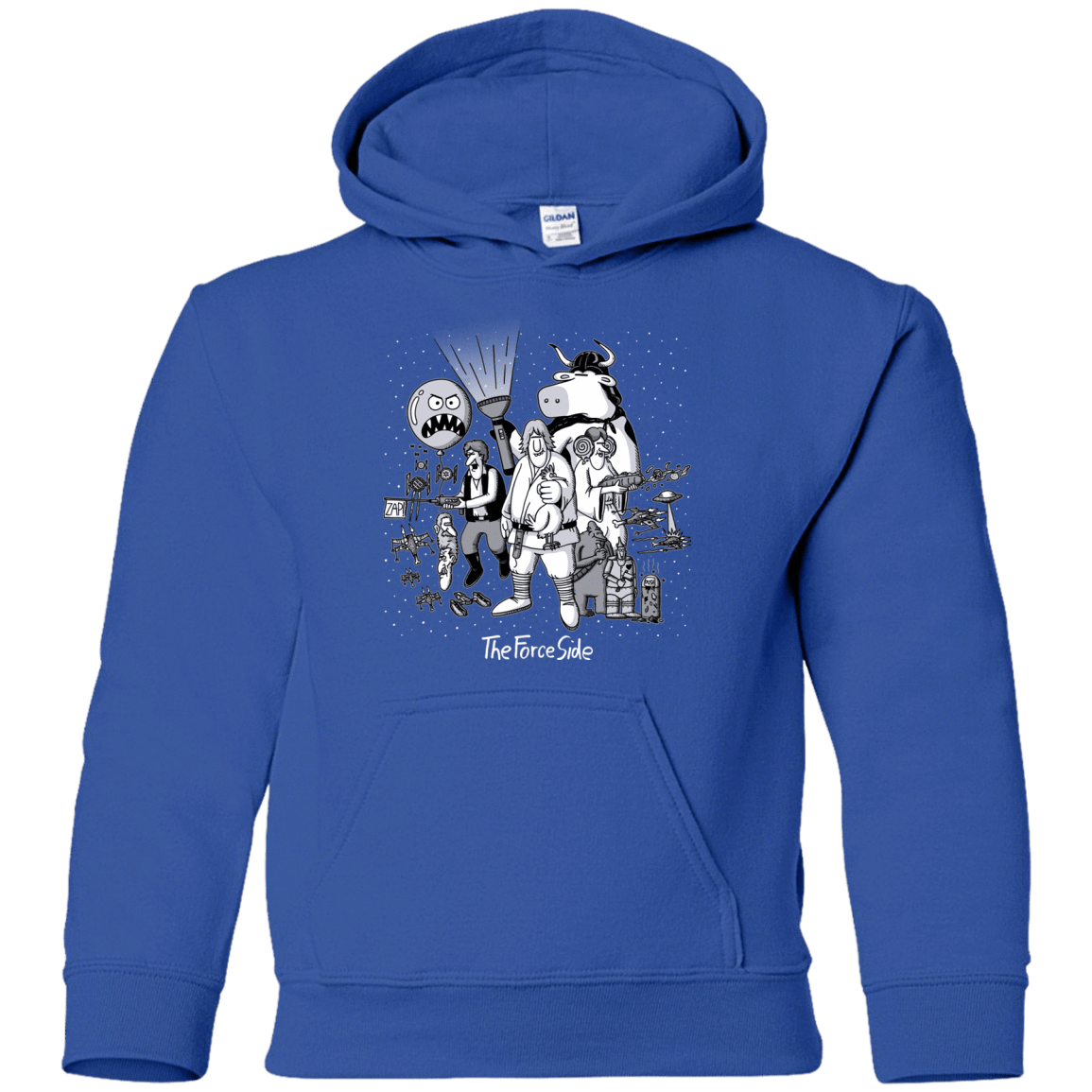 Sweatshirts Royal / YS The Force Side Youth Hoodie