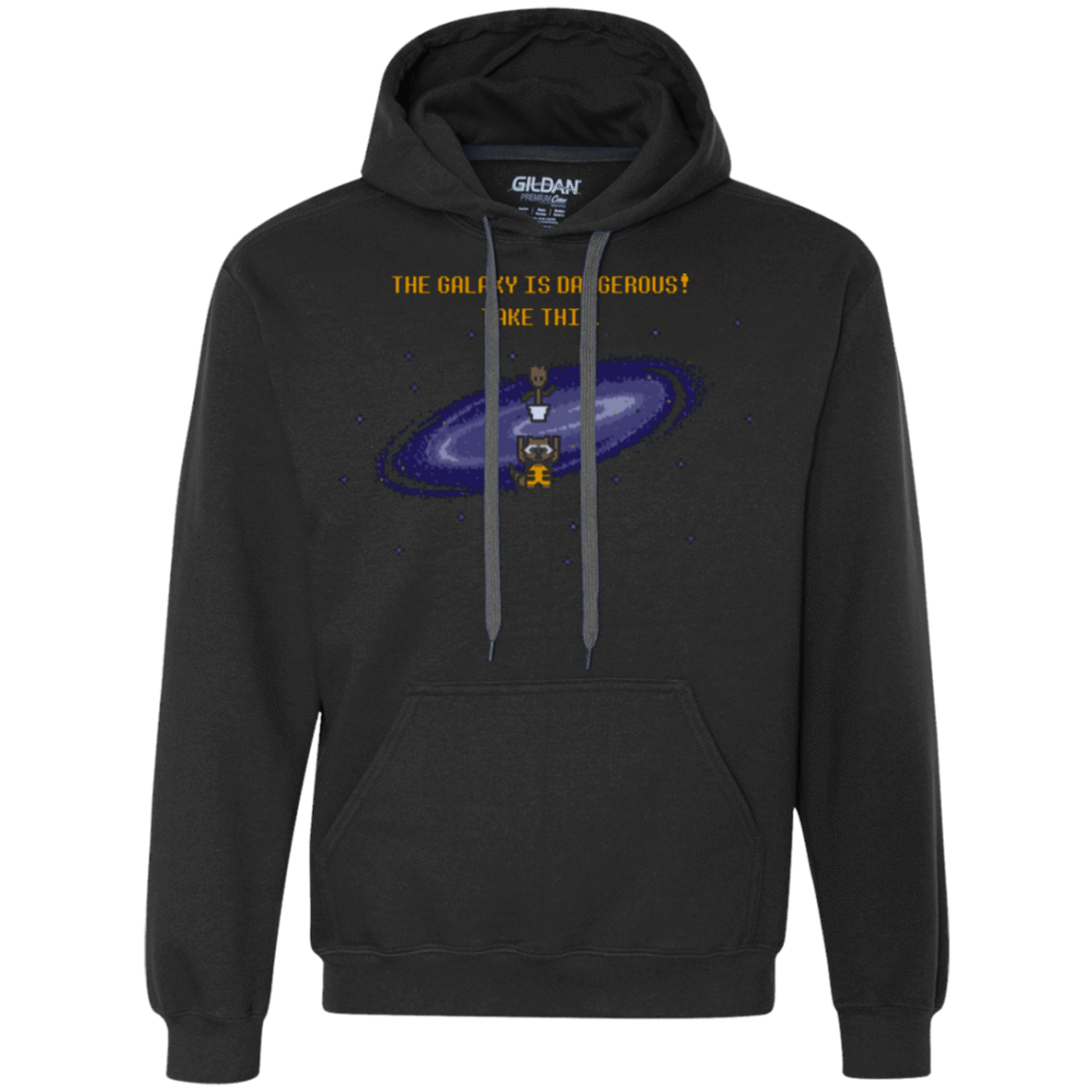 Sweatshirts Black / Small The Galaxy is Dangerous Premium Fleece Hoodie