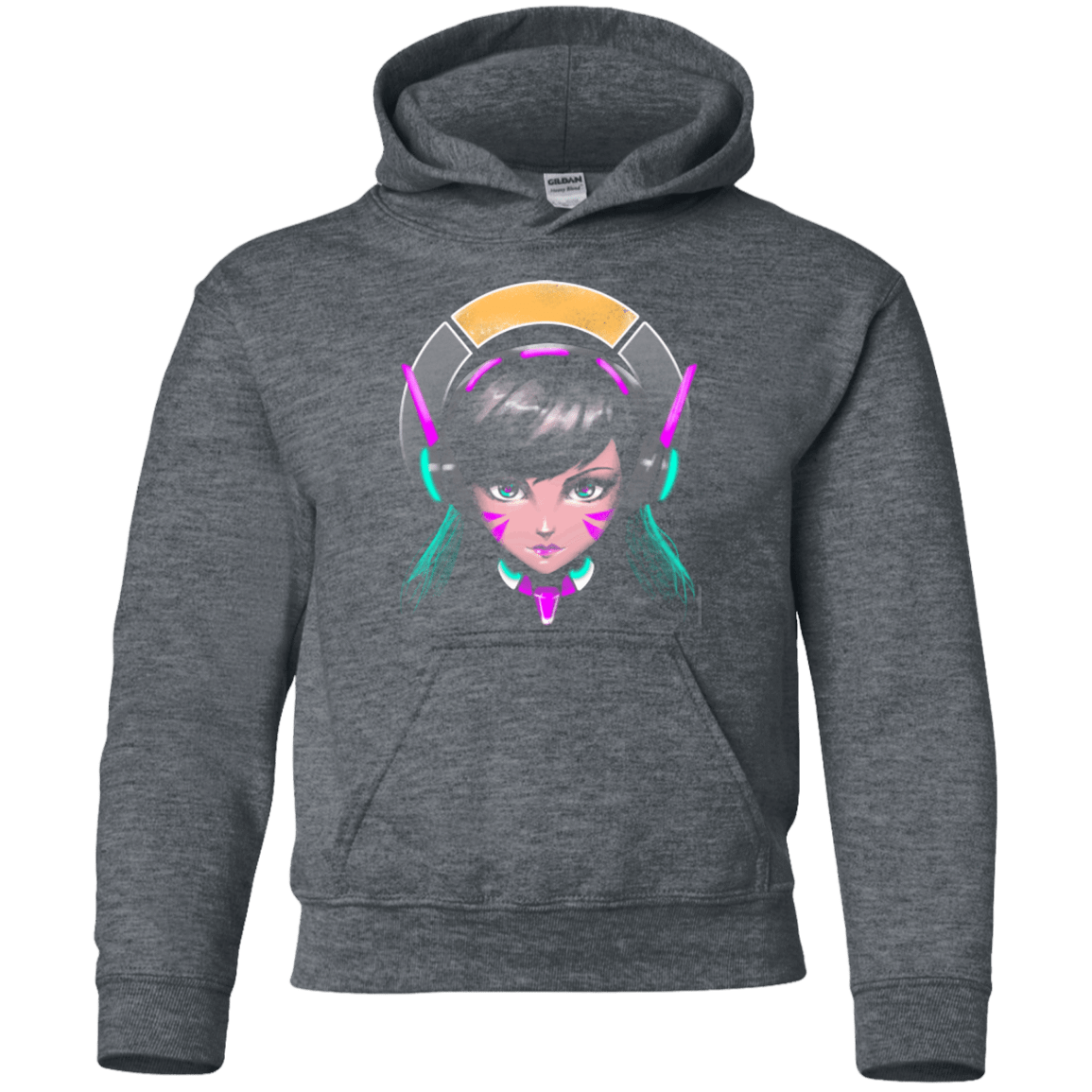 Sweatshirts Dark Heather / YS The Gamer Youth Hoodie