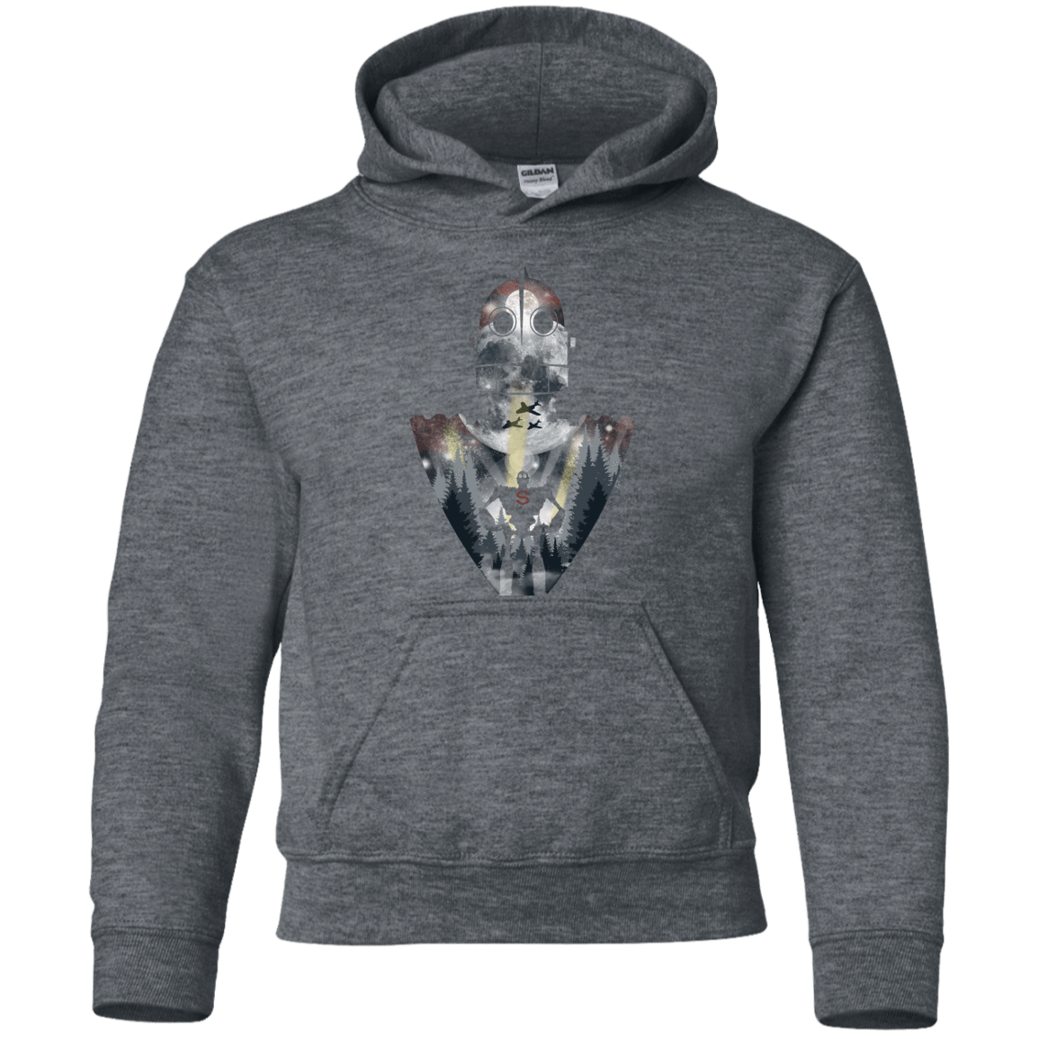 Sweatshirts Dark Heather / YS The Giant Youth Hoodie