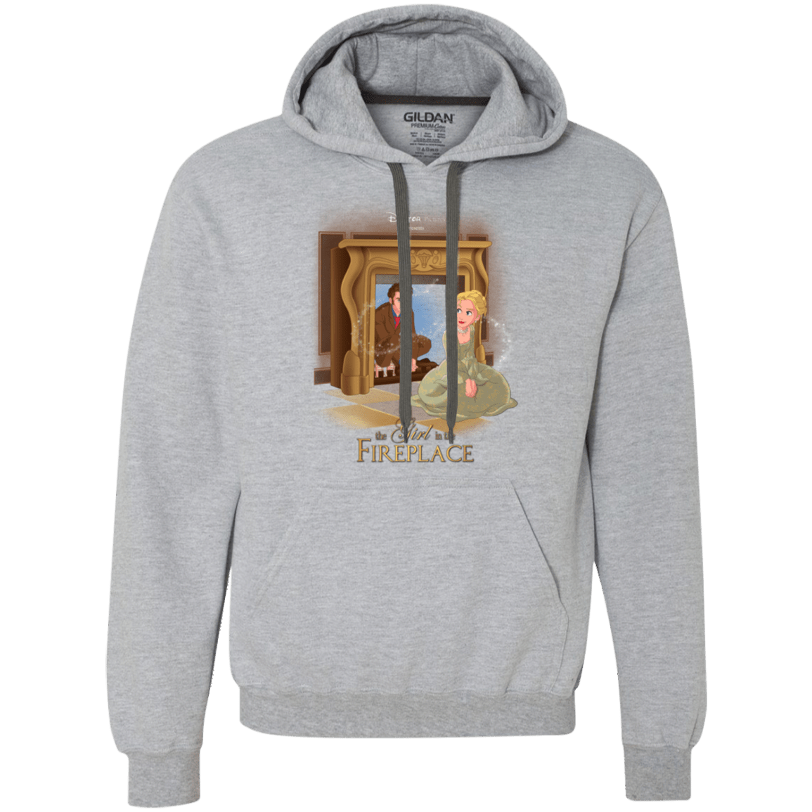 Sweatshirts Sport Grey / Small The Girl In The Fireplace Premium Fleece Hoodie