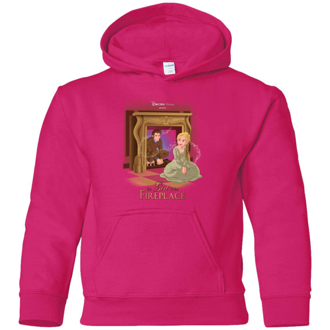 Sweatshirts Heliconia / YS The Girl In The Fireplace Youth Hoodie