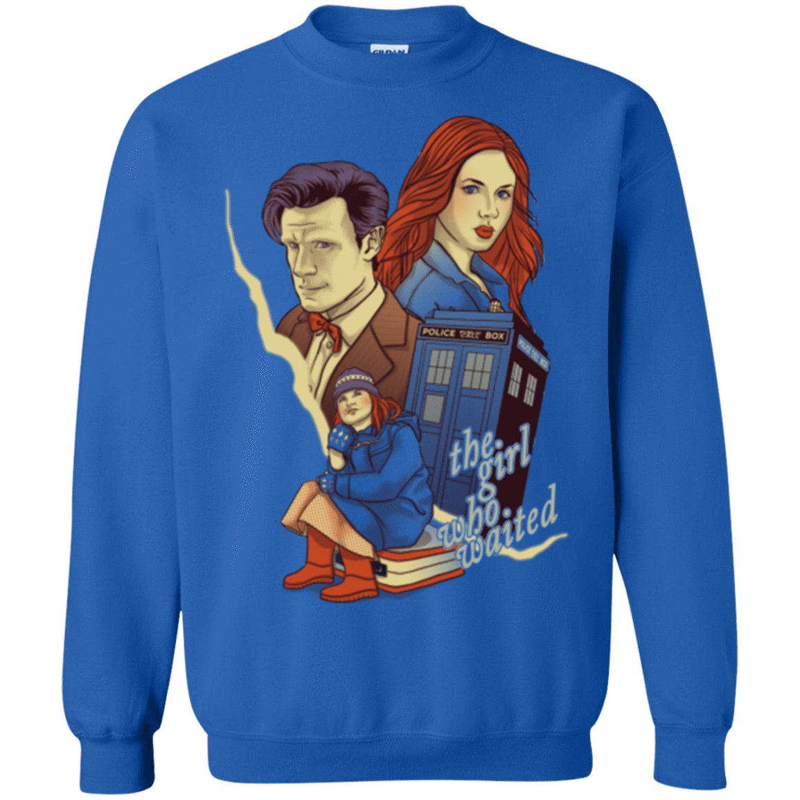 Sweatshirts Royal / Small The Girl who waited Crewneck Sweatshirt