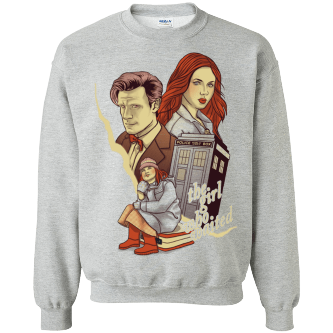 Sweatshirts Sport Grey / Small The Girl who waited Crewneck Sweatshirt