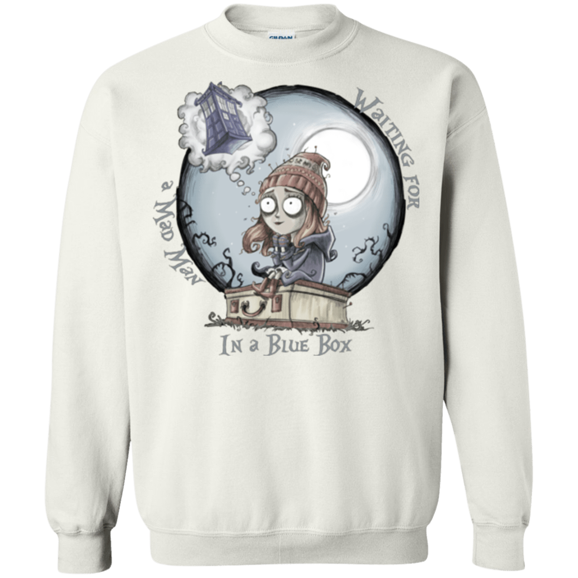 Sweatshirts White / Small The Girl Who Waited Crewneck Sweatshirt