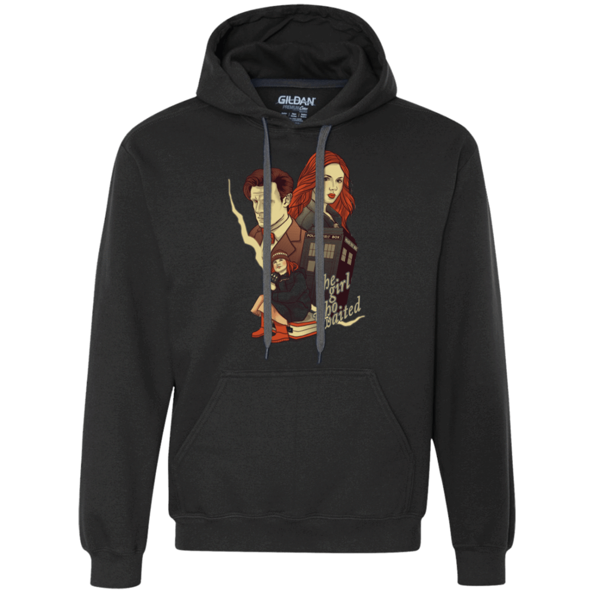 Sweatshirts Black / Small The Girl who waited Premium Fleece Hoodie