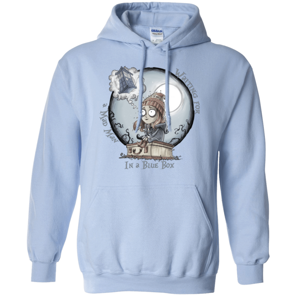 Sweatshirts Light Blue / Small The Girl Who Waited Pullover Hoodie