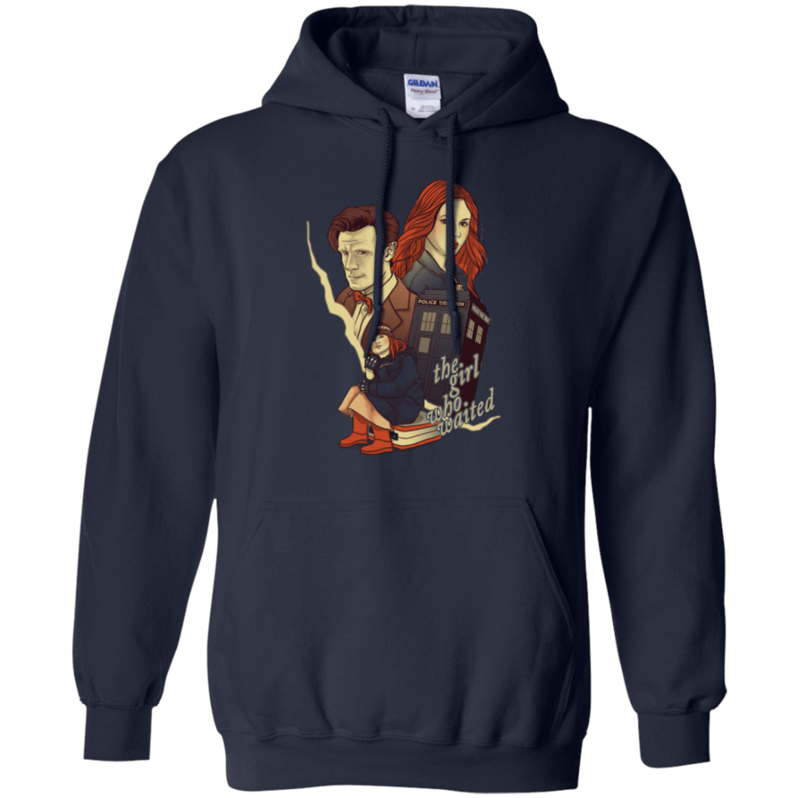 Sweatshirts Navy / Small The Girl who waited Pullover Hoodie