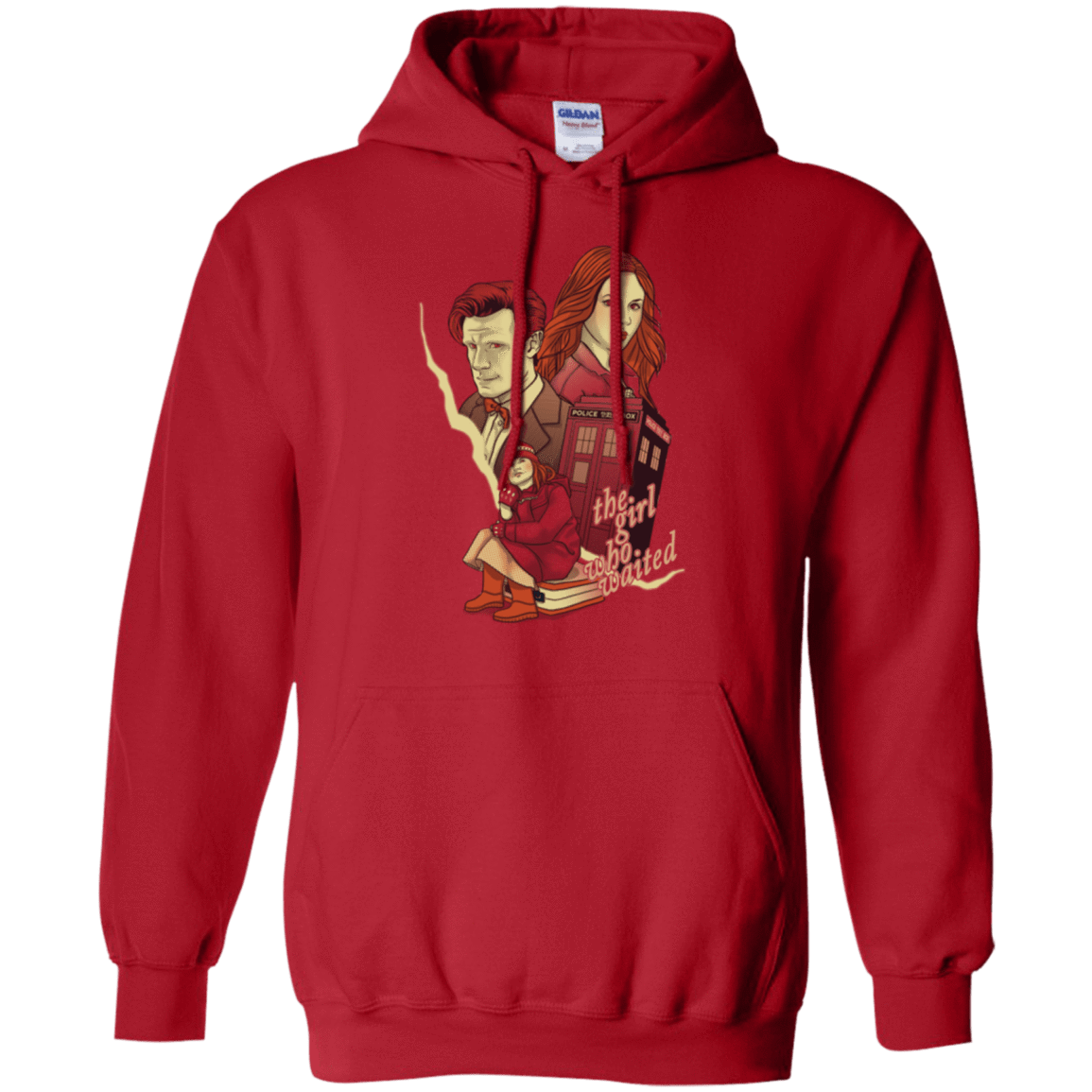 Sweatshirts Red / Small The Girl who waited Pullover Hoodie