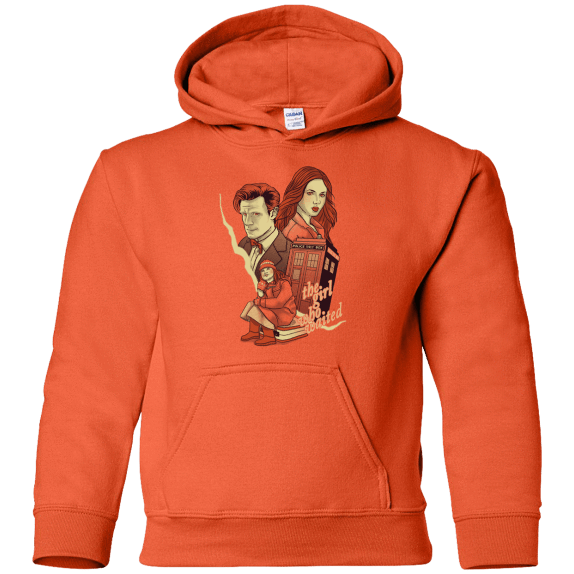 Sweatshirts Orange / YS The Girl who waited Youth Hoodie