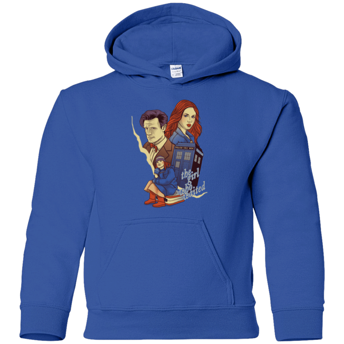 Sweatshirts Royal / YS The Girl who waited Youth Hoodie