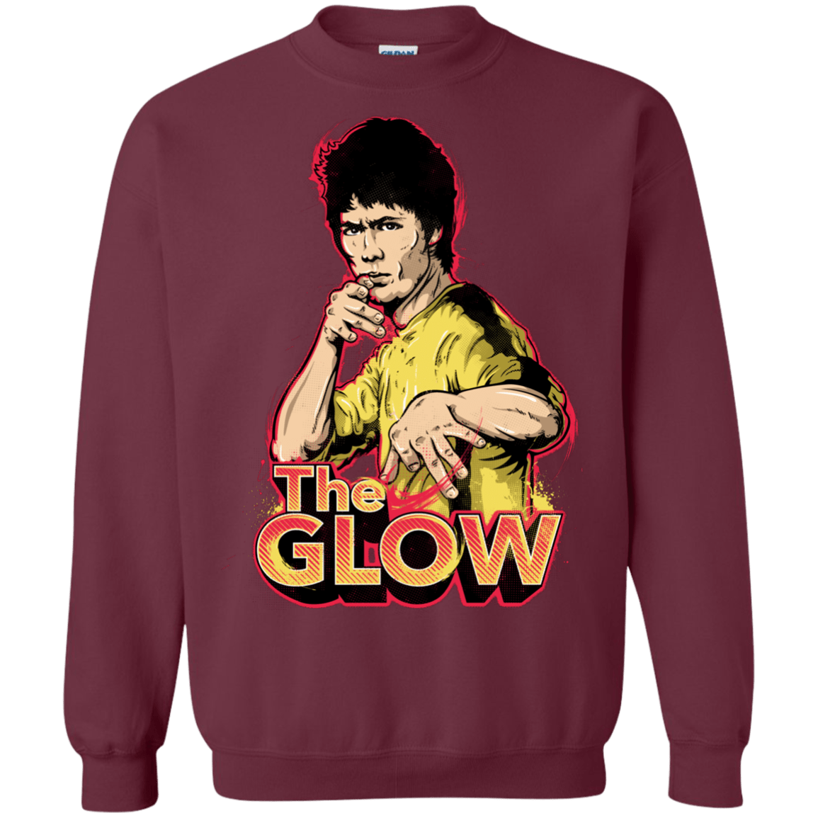Sweatshirts Maroon / Small The Glow Crewneck Sweatshirt