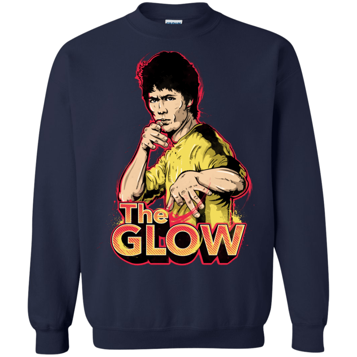Sweatshirts Navy / Small The Glow Crewneck Sweatshirt