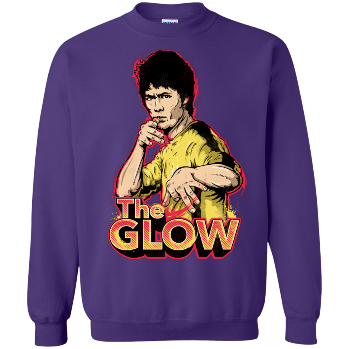 Sweatshirts Purple / Small The Glow Crewneck Sweatshirt