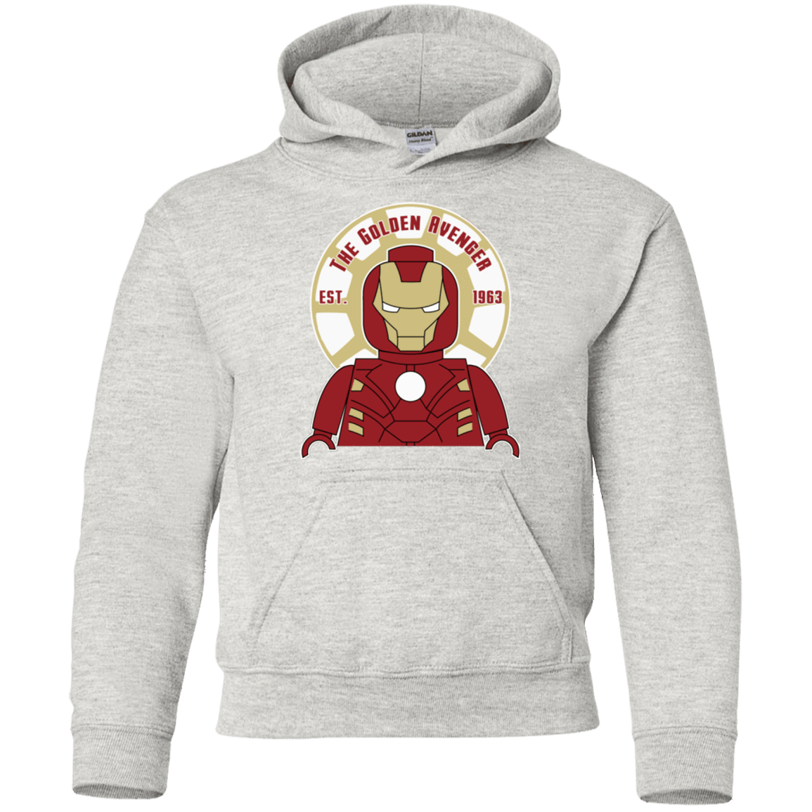 Sweatshirts Ash / YS The Golden Avenger Youth Hoodie