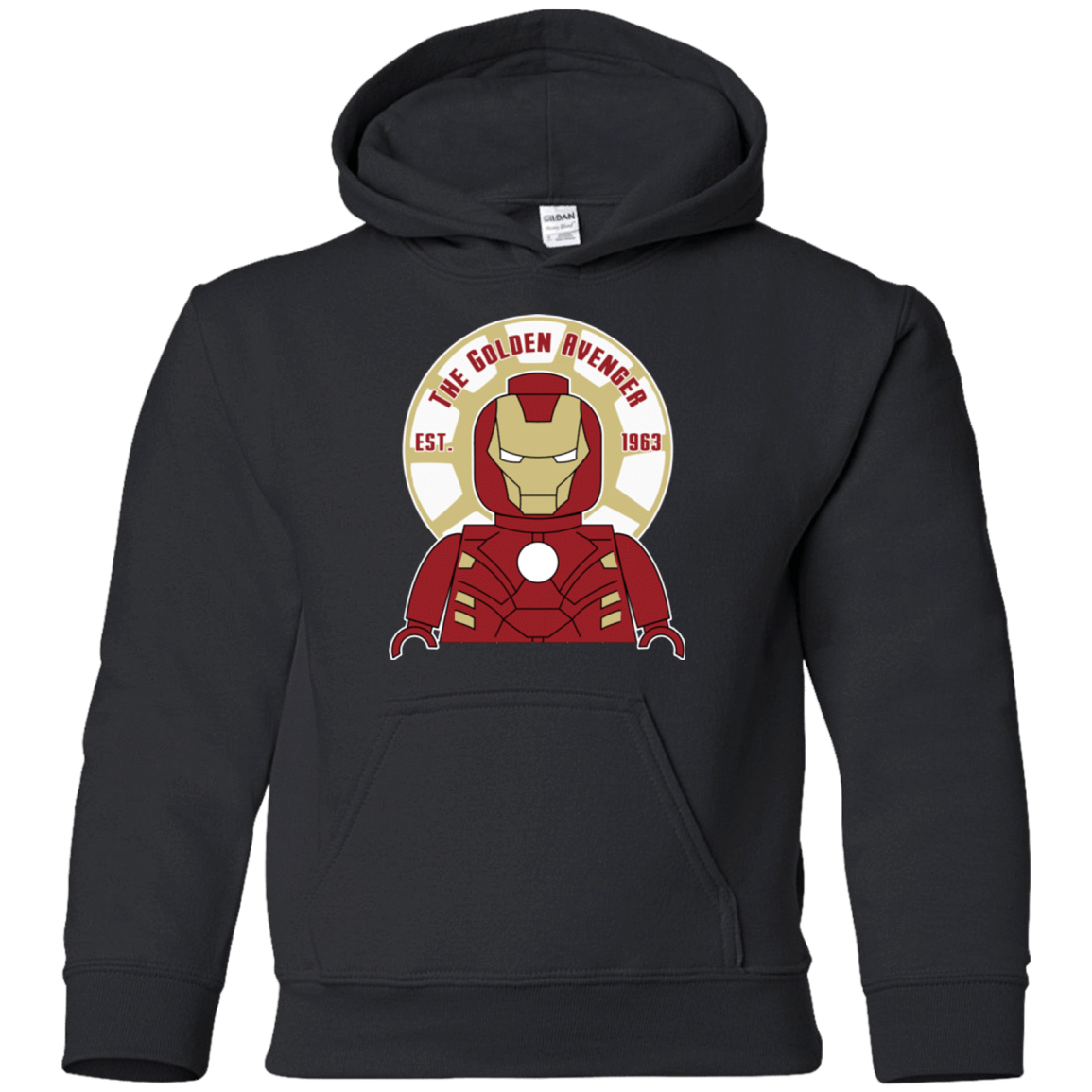 Sweatshirts Black / YS The Golden Avenger Youth Hoodie