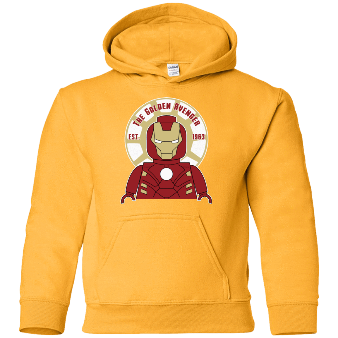 Sweatshirts Gold / YS The Golden Avenger Youth Hoodie
