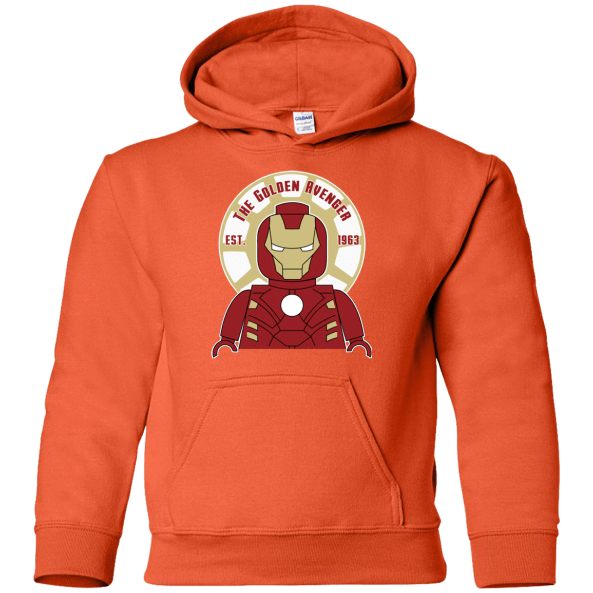 Sweatshirts Orange / YS The Golden Avenger Youth Hoodie